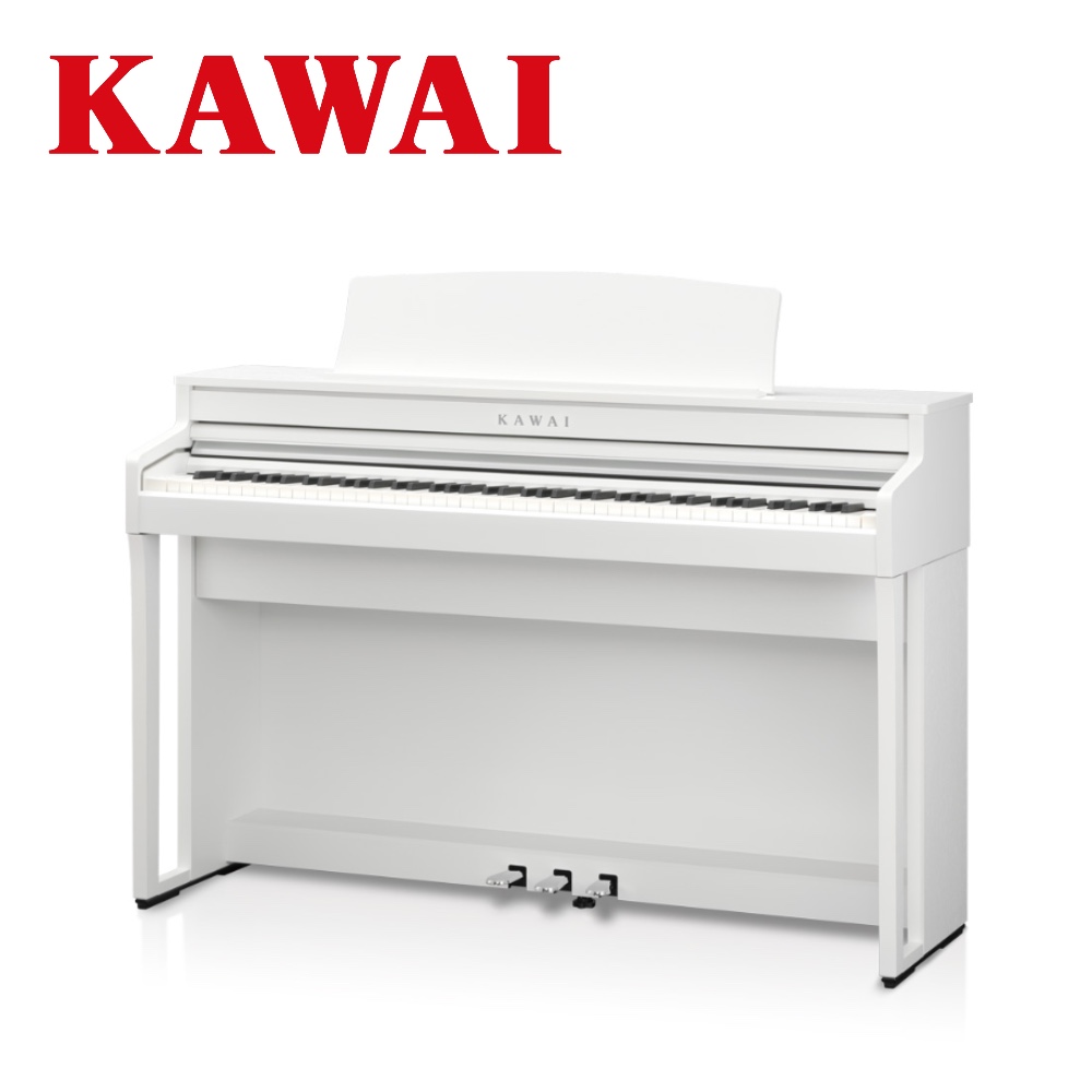 KAWAI CA49 WH 88鍵木質琴鍵 數位電鋼琴 經典木紋白色款