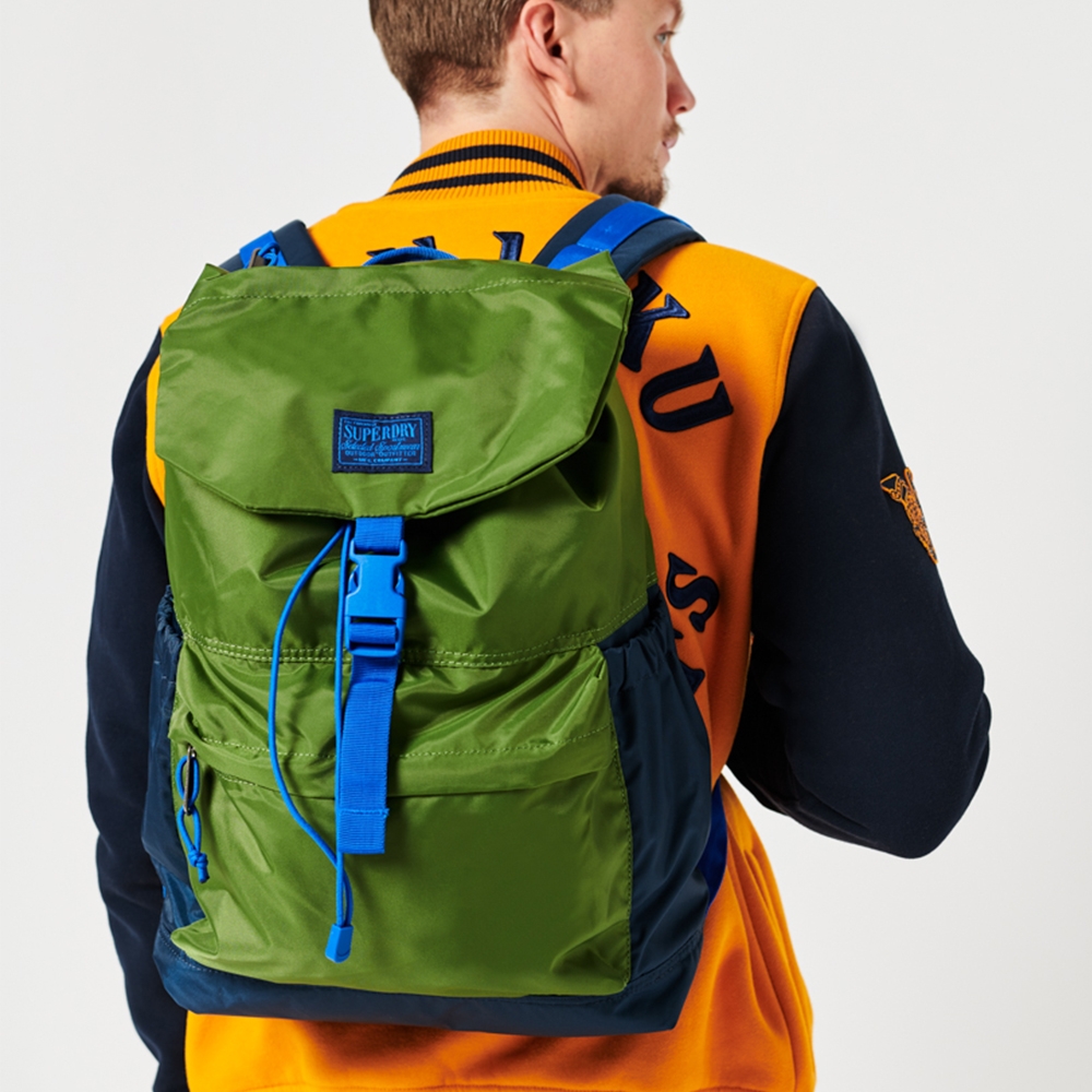 SUPERDRY 後背包 VTG TOPLOADER BACKPACK 綠