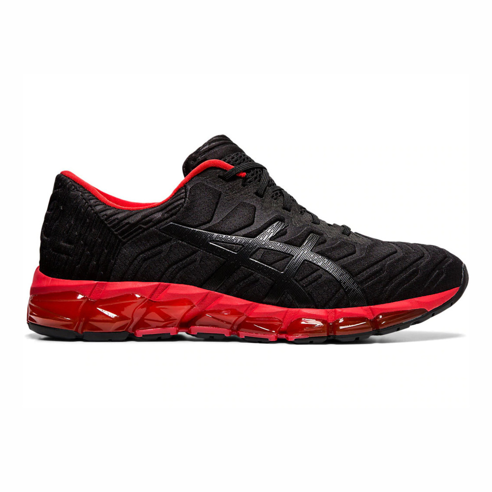 Asics GEL-Quantum 360 5 [1021A113-001] 男鞋 運動 慢跑 舒適 輕量 散壓 黑紅