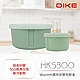 【DIKE】 Warmth圓形矽膠保鮮2入組 保鮮盒 便當盒 兩色可選(綠/粉)  HKS300 product thumbnail 1