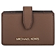 MICHAEL KORS  金字MK防刮PVC 風琴式多卡名片夾(駝) product thumbnail 1