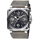 BELL&ROSS BR LUM系列綠光俠夜光錶(BR0392-GC3-ST/SCA)42mm product thumbnail 1