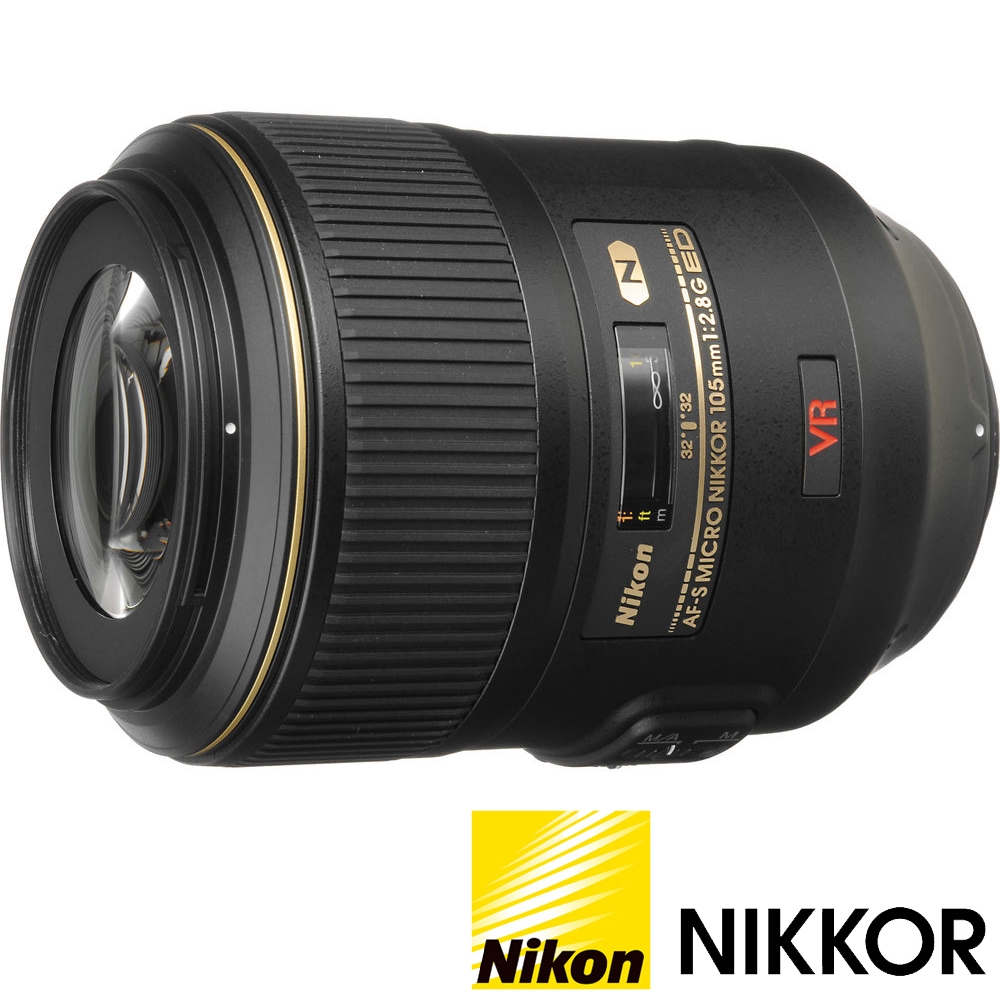 NIKON AF-S Micro 105mm F2.8 G IF-ED VR 1:1微距鏡頭 (公司貨) 防手震 望遠大光圈定焦鏡頭