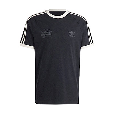 Adidas GRF Tee [IS1413] 男 短袖 上衣 T恤 運動 休閒 經典 三葉草 修身 棉質 舒適 黑