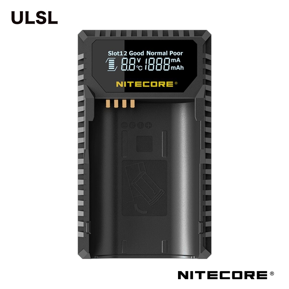 Nitecore ULSL 液晶顯示充電器 LEICA BP-SCL4