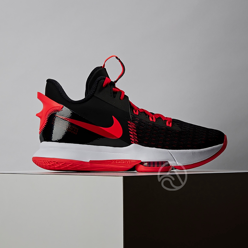 Nike Lebron Witness V EP 男鞋 黑紅色 包覆 緩震 運動 籃球鞋 CQ9381-005