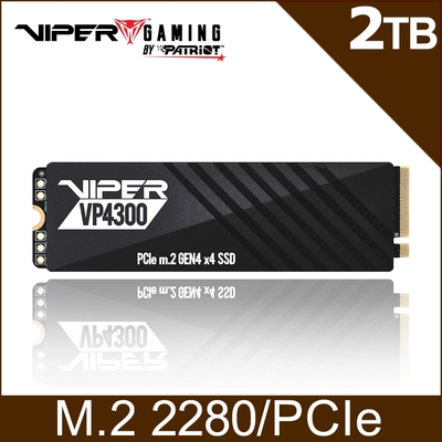 VIPER蟒龍 VP4300 2TB M.2 2280 PCIE SSD固態硬碟