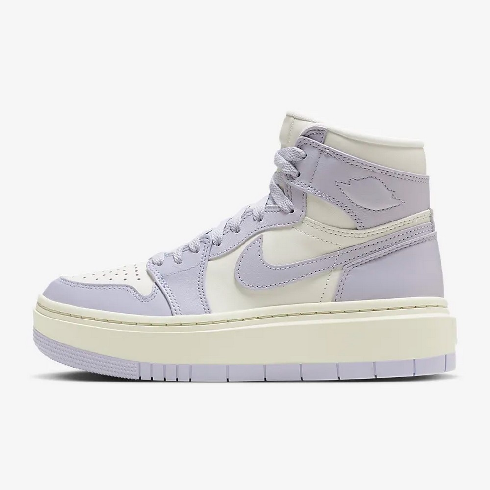 NIKE WMNS AIR JORDAN 1 ELEVATE HIGH女休閒運動鞋-米紫-DN3253105