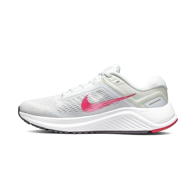 Nike W Air Zoom Structure 24 女 桃紅白 慢跑 運動 基本款 慢跑鞋 DA8570-103