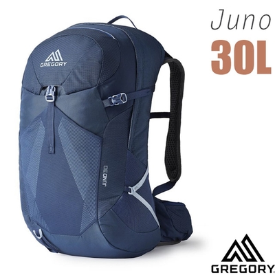 GREGORY JUNO 30L 多功能健行登山背包.透氣背網背包_復古藍