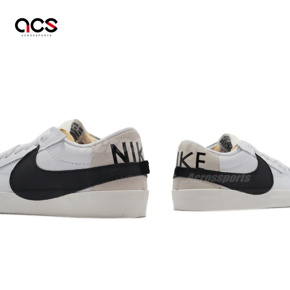 Nike 休閒鞋Blazer Low 77 Jumbo 男鞋大勾勾低筒白黑DN2158101 | 休閒 