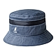 KANGOL-COTTON MESH 棉質網面漁夫帽-深藍色 product thumbnail 1
