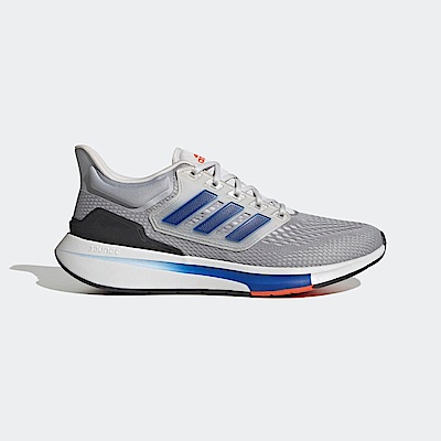 Adidas EQ21 Run [GY2195] 男 慢跑鞋 運動 休閒 輕量 支撐 緩衝 彈力 銀 藍