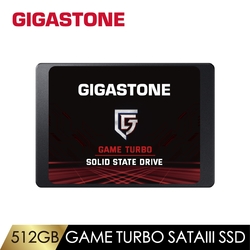 GIGASTONE 512GB Game Turbo SSD SATA III 2.5吋固態硬碟