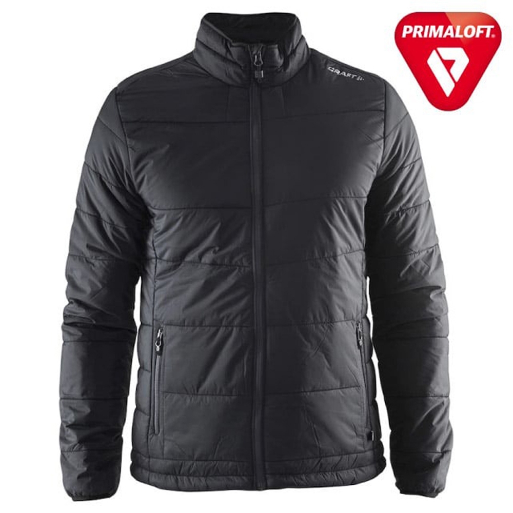 Craft 男 INSULATION PRIMALOFT JACKET 保溫棉保暖外套_黑