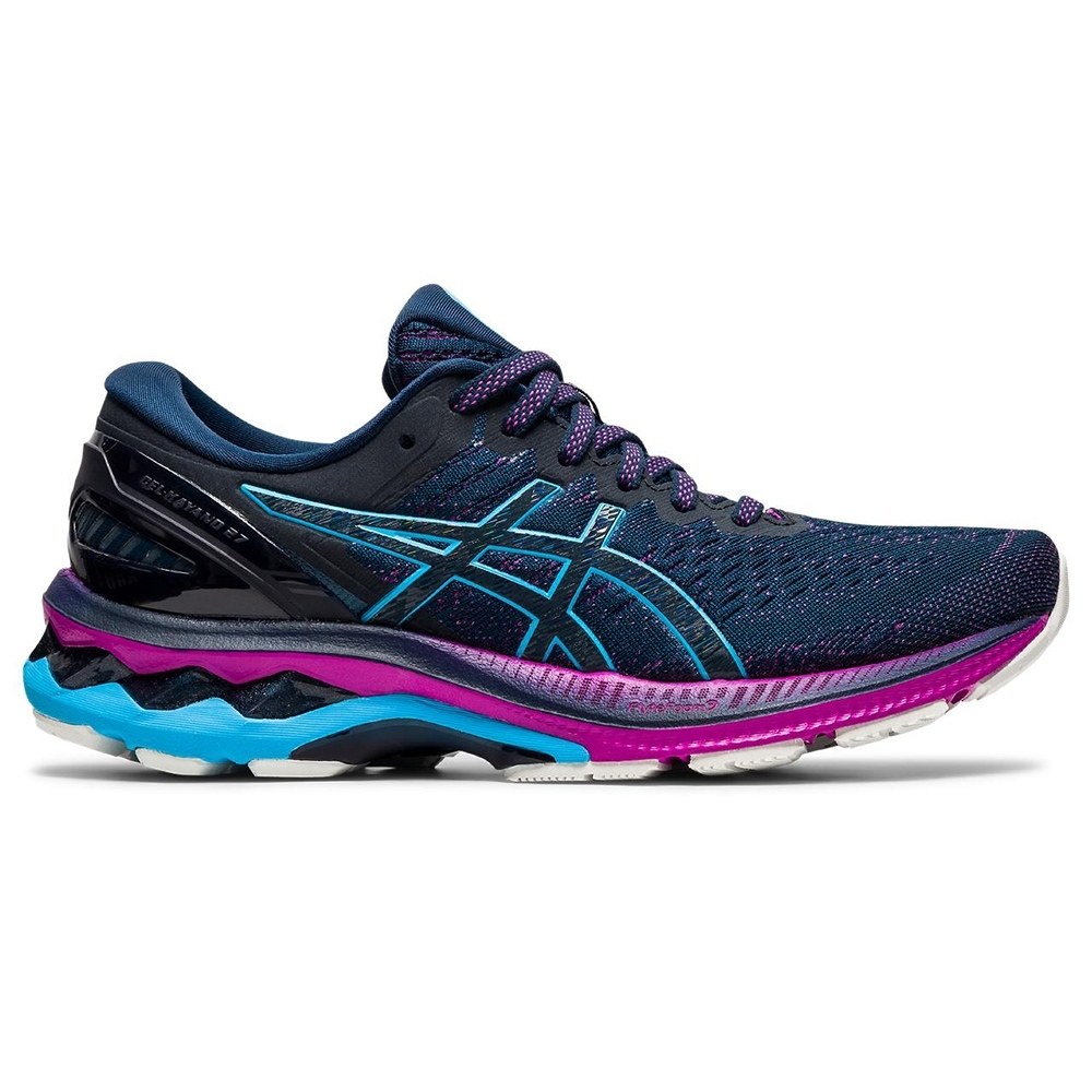 ASICS 亞瑟士 GEL-KAYANO 27(D) 女 跑鞋 (寬楦) 1012A713-401