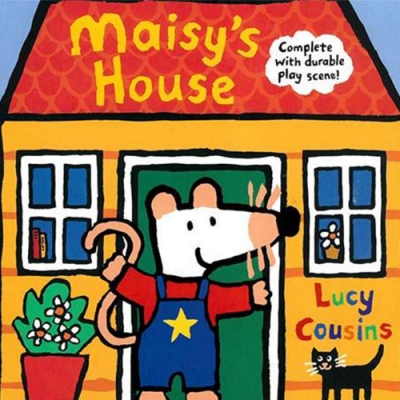 Maisy s House 小鼠波波的家硬頁書(美國版)