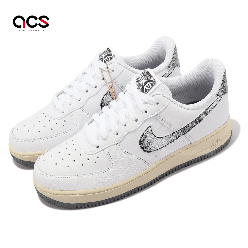 Nike 休閒鞋 Air Force 1 07 LX 白 灰 男鞋 AF1 Hip-Hop DV7183-100