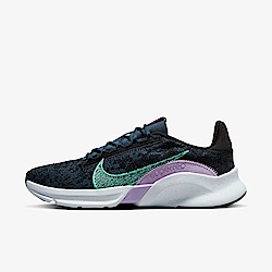 Nike W SuperRep Go 3 NN FK [DH3393-002] 女 訓練鞋 運動 健身 支撐 輕量 黑綠