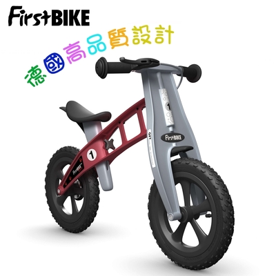 FirstBIKE德國高品質設計 CROSS越野版兒童滑步車/學步車- 越野紅