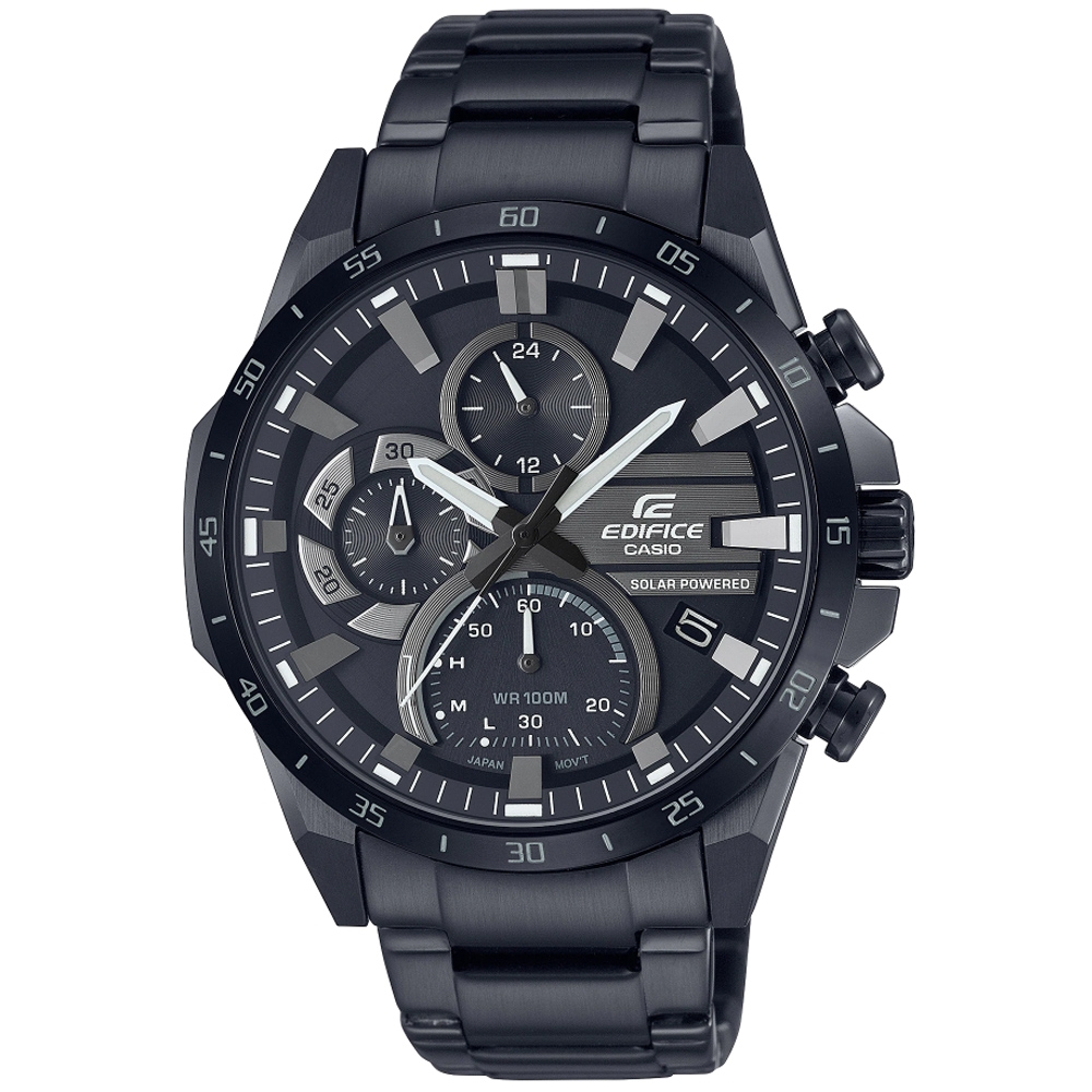 CASIO 卡西歐 EDIFICE 太陽能 賽車計時腕錶 禮物推薦 畢業禮物 45.5mm / EQS-940DC-1AV