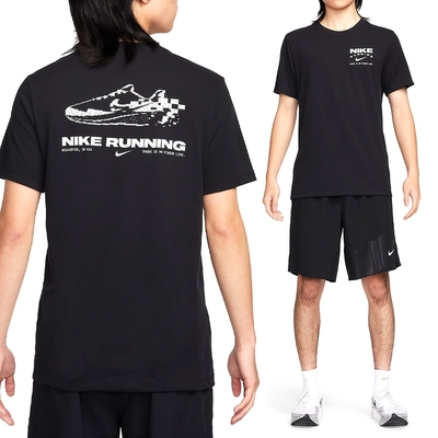 Nike AS M NK DF TEE TRACK CLUB 男款 黑色 運動 休閒 短袖 上衣 FQ3919-010