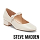 STEVE MADDEN-SESSILY 低跟圓頭瑪莉珍鞋-米杏色 product thumbnail 1