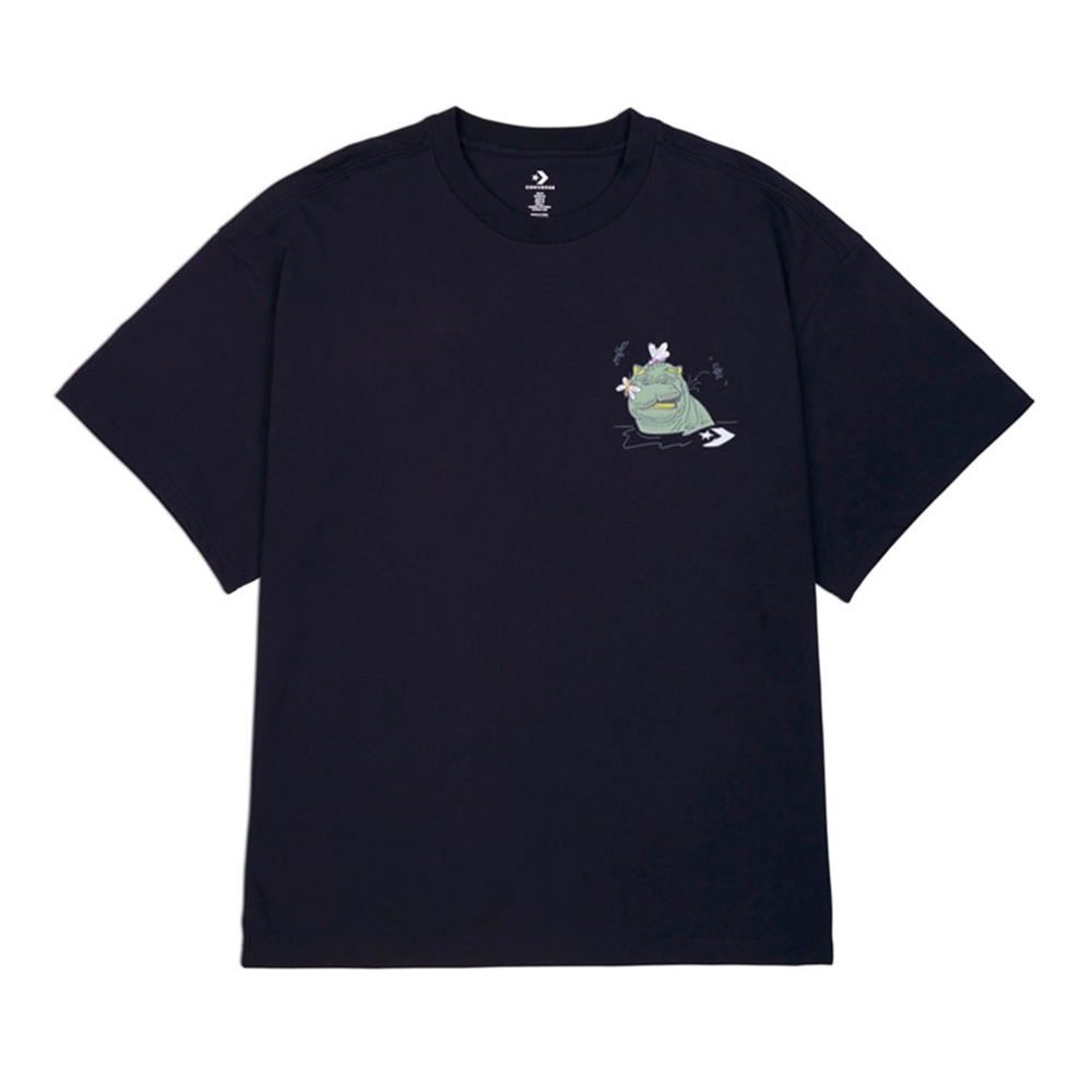 CONVERSE LETS GROW TOGETHER TEE 短袖上衣 男 黑色-10025440-A01