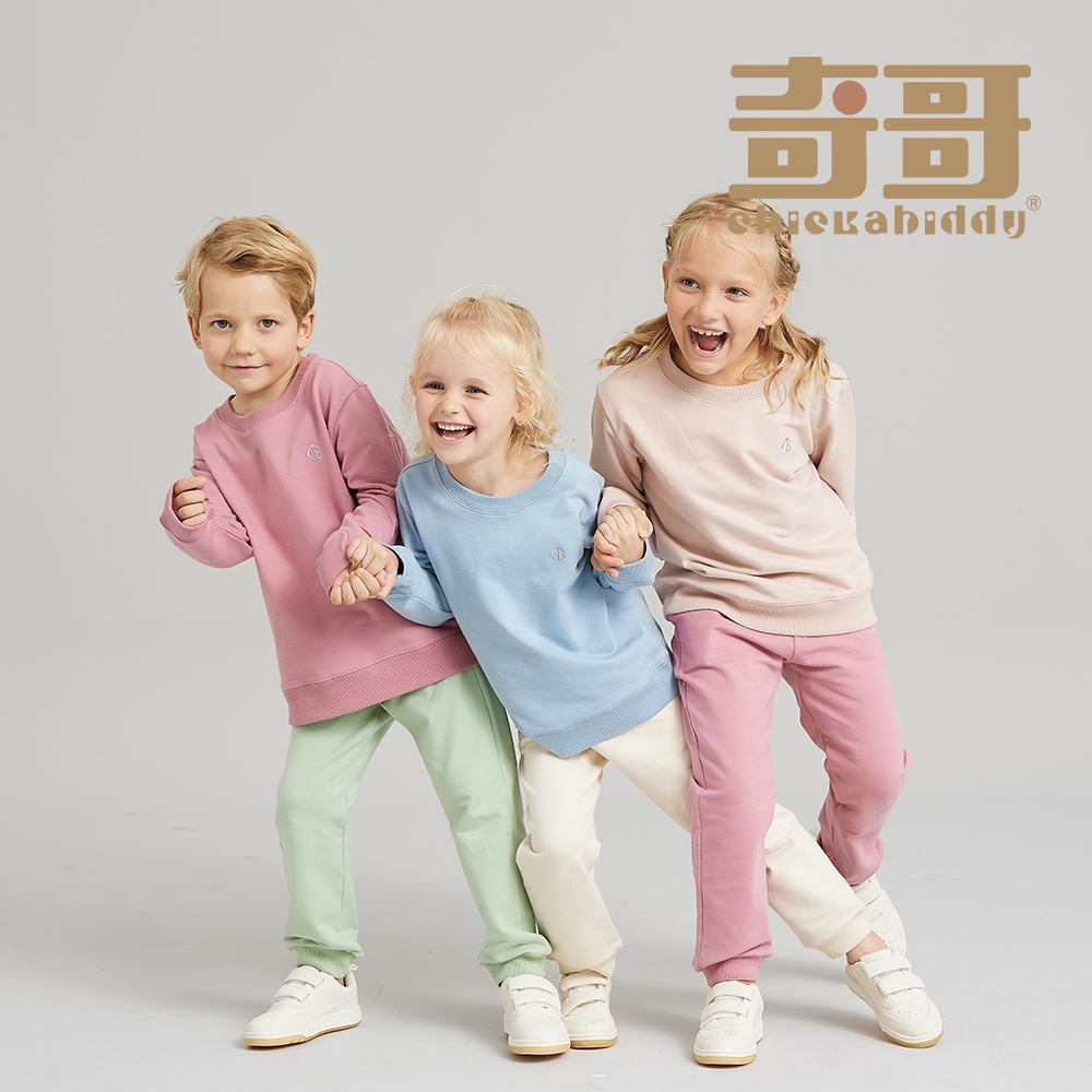 奇哥 CHIC BASICS系列 男女童裝 休閒大學T恤 1-10歲 (5色選擇)