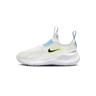 Nike Flex Runner 3 PS 中童 米白 慢跑 襪套式 運動 休閒 慢跑鞋 HF5747-101