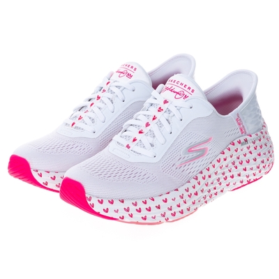 SKECHERS 女鞋 慢跑系列 瞬穿舒適科技 GO RUN MAX CUSHIONING ELITE 2.0 - JAMES GOLDCROWN - 129630WPK