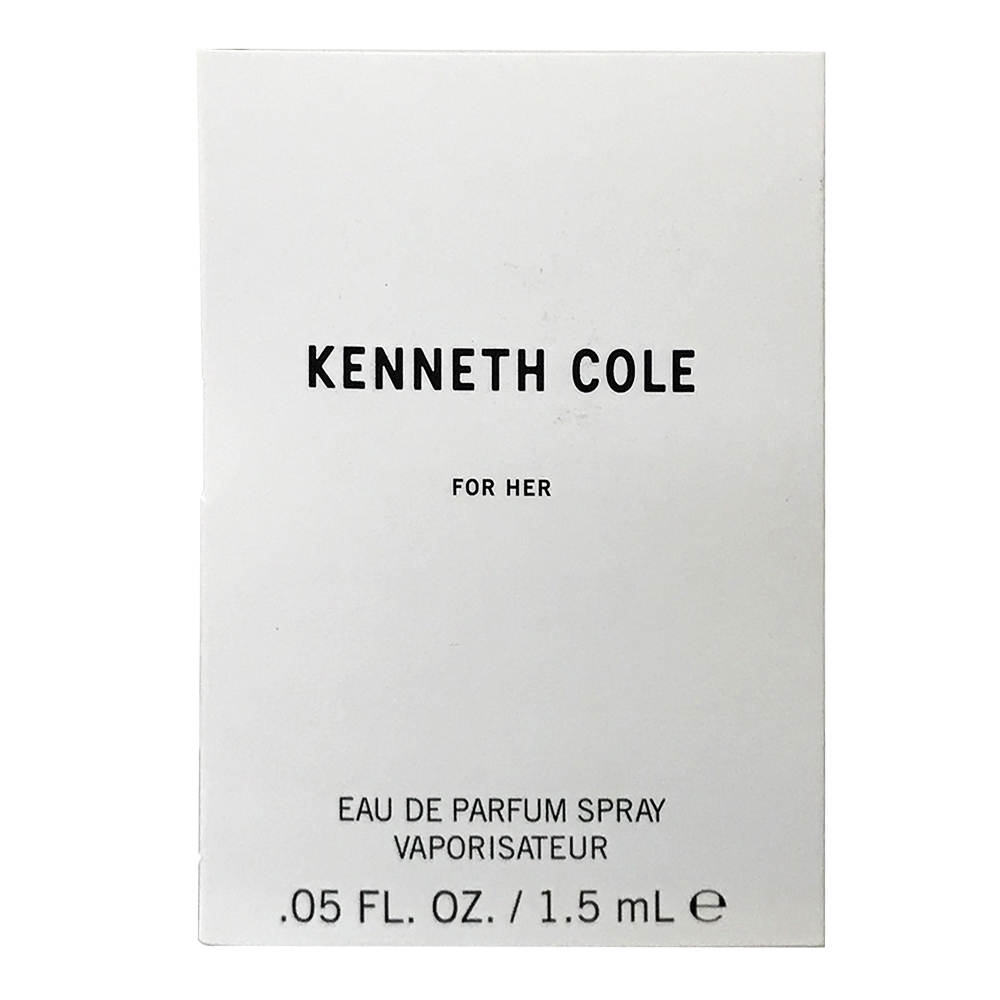 *(即期品)KENNETH COLE肯尼斯‧寇爾 自由心境女性淡香精針管 1.5ml 效期至2024年3月