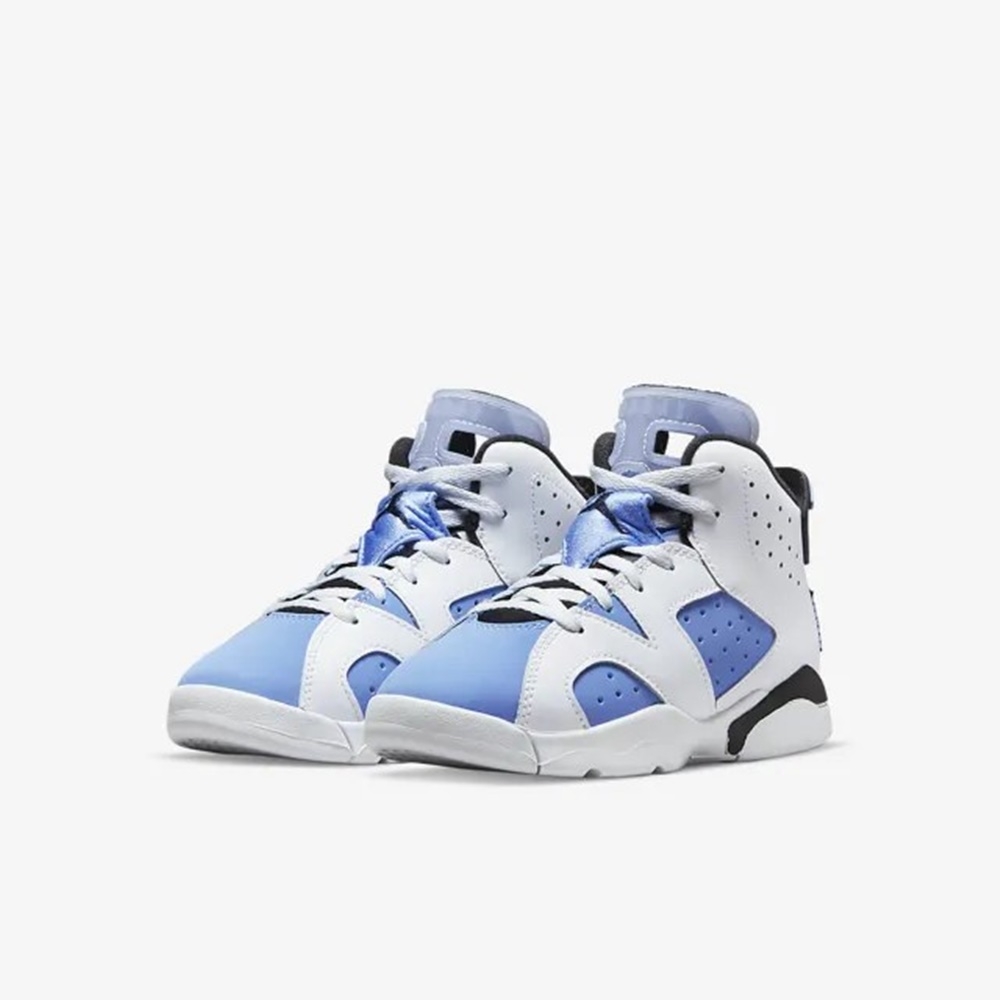 NIKE JORDAN 6 RETRO (PS) 中大童籃球鞋- 白藍-DV3605410 | NIKE