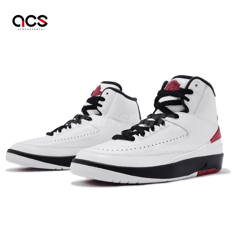 Nike Air Jordan 2 Retro GS Chicago 白紅OG 女鞋大童鞋芝加哥DX2591