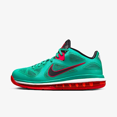 Nike LeBron IX Low [DQ6400-300] 男 籃球鞋 運動 球鞋 利物浦 全氣墊 緩震 包覆 綠紅