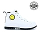 PALLADIUM PALLASHOCK SMILEY HI微笑聯名巧克力厚底鞋-中性-白 product thumbnail 1