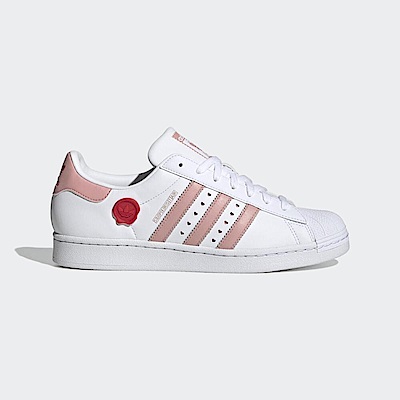 Adidas Superstar IE6976 男女 休閒鞋 經典 Originals 情人節 貝殼頭 穿搭 白 粉