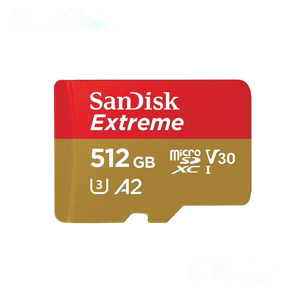 SanDisk Extreme microSDXC UHS-I(V30)(A2) 512GB 記憶卡(公司貨