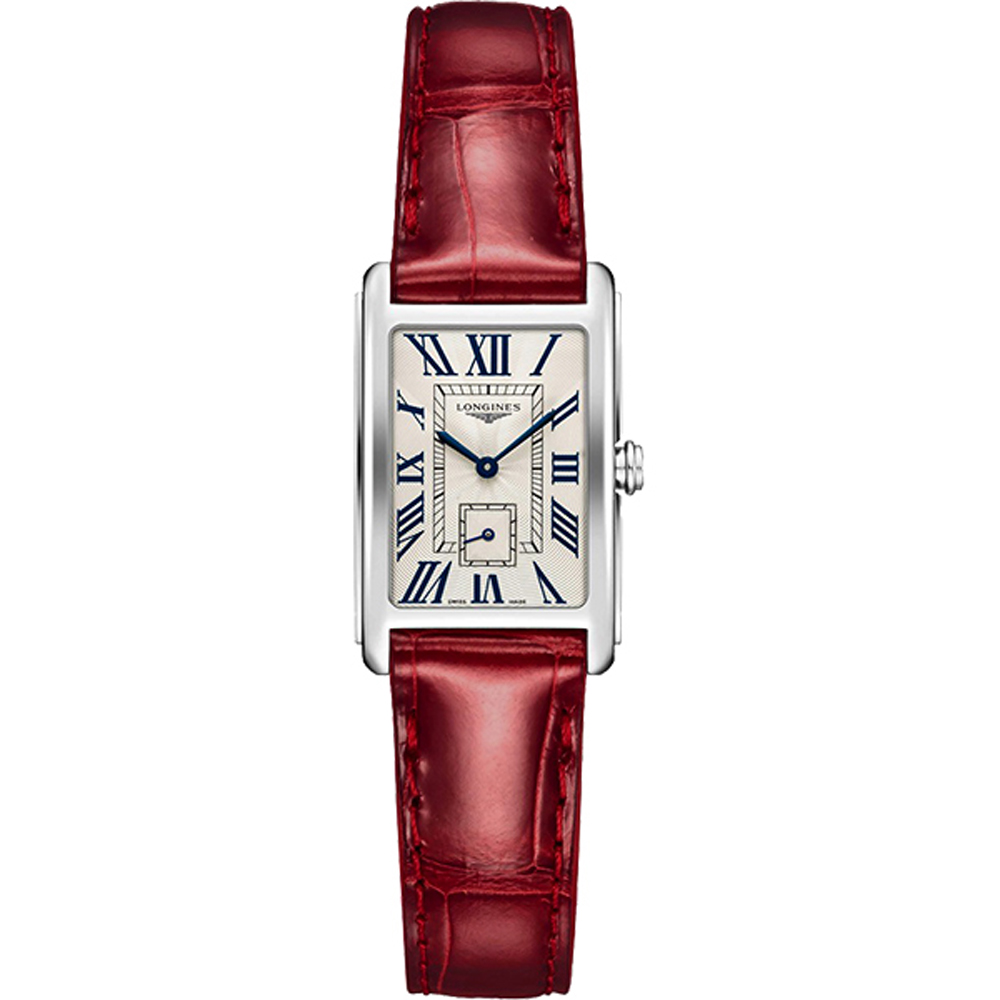 LONGINES 浪琴(L52554715) 經典多情系列x亮紅帶x21x25mm