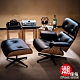 【C'est Chic】Eames Lounge Chair & Ottoman 牛皮復刻版-黑 product thumbnail 1