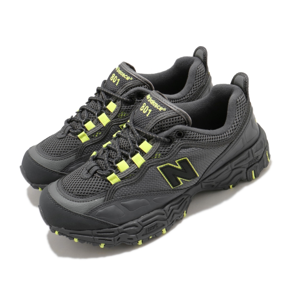 New Balance 慢跑鞋 ML801NCZ D 運動 男鞋 紐巴倫 舒適 避震 球鞋 穿搭 灰 黃 ML801NCZD