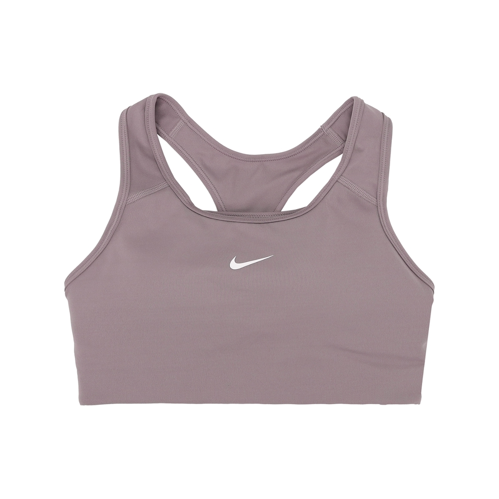 Nike 運動內衣 Sports Bra 女款 藕紫色 小勾 訓練 瑜珈 健身 路跑 中度支撐 BV3637-532