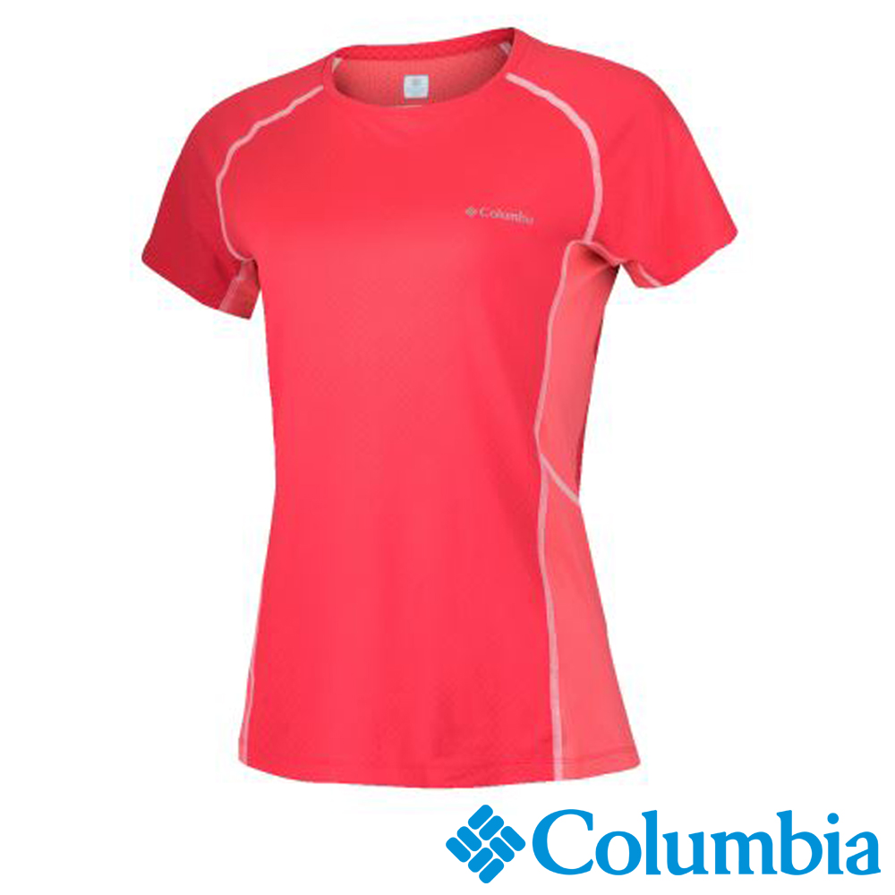 Columbia 哥倫比亞 女款-防曬30涼感快排短袖上衣UAR65800