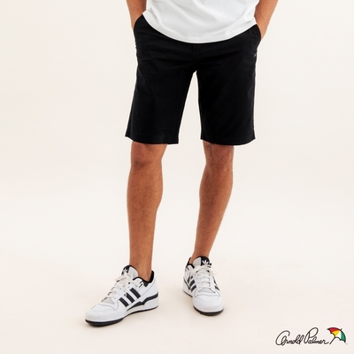 Arnold Palmer -男裝-彈性斜紋百慕達短褲-黑色