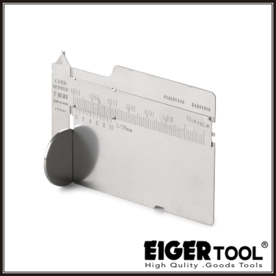 【Eigertool】超薄卡片型游標卡尺(TYK-10)