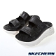 SKECHERS 女涼鞋 拖鞋系列 CALI GEAR MAX CUSHIONING SANDAL-111125BKW product thumbnail 1