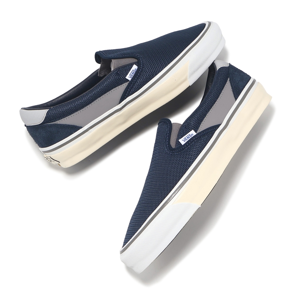 Vans 懶人鞋Slip-On Reissue 98 SP 男鞋藍灰TDC 東京日系休閒鞋 