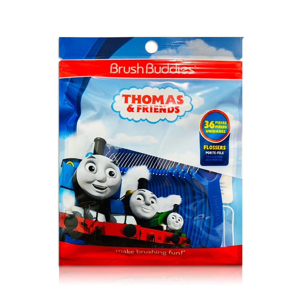 Thomas&Friends 兒童牙線棒(36入)