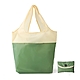 【素包包】雙色文青風日本主婦超市剛剛好環保再生購物袋 product thumbnail 1