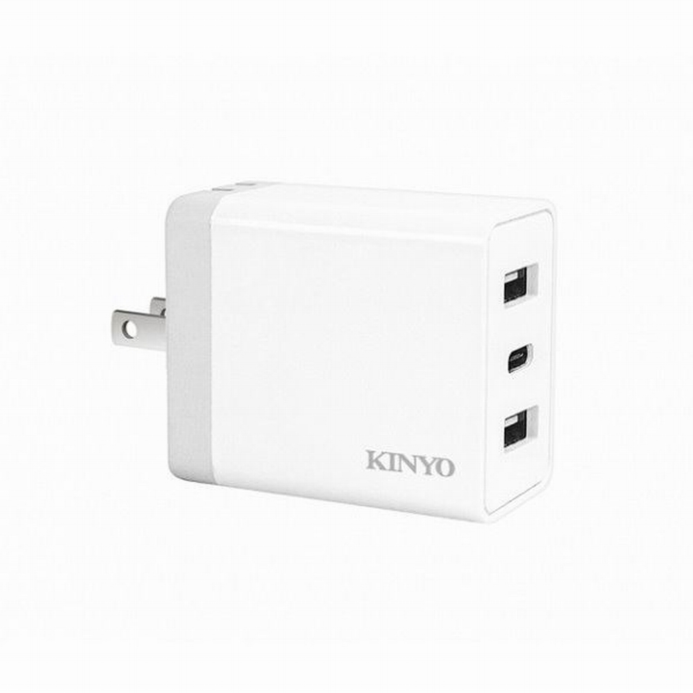 KINYO 雙USB+Type-C充電器 CUH-5355